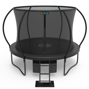 YORIN Trampoline for 2-3 Kids, 8FT 10FT Trampoline for Adults with Enclosure Net