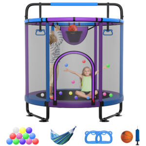 YORIN Trampoline for Kids, 60'' Toddler Mini Trampoline