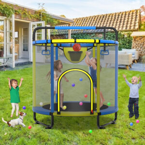 YORIN Trampoline for Kids, 60'' Mini Trampoline for Toddlers