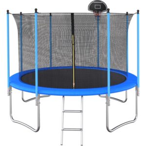 YORIN Trampoline, 10FT 12 FT 14FT Trampoline for Adults Kids