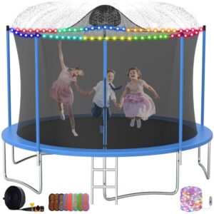 YORIN Trampoline, 12 FT Trampoline for Adults Kids with Enclosure Net