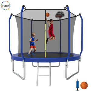YORIN Trampoline, 10FT 8FT 12FT 14FT Trampoline for 2-3 Kids