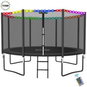 YORIN Trampoline for 4-5 Kids, 12 FT 8 FT 10FT 14FT Trampoline for Adults