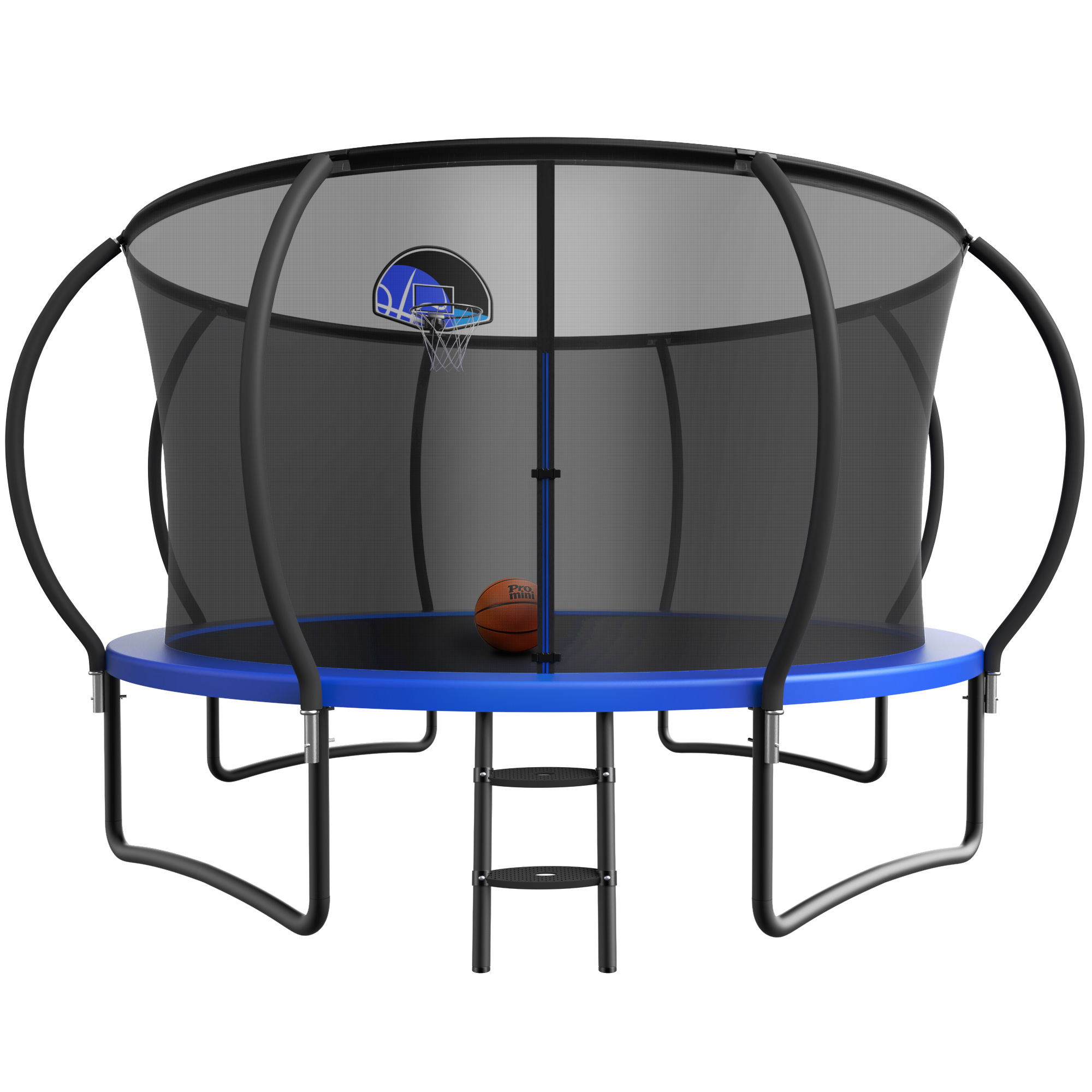 YORIN Trampoline, 12FT Trampoline for Adults and Kids, 1200LBS Trampoline