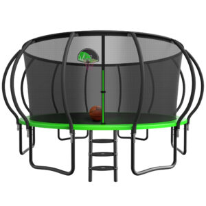 YORIN Trampoline, 16 FT Trampoline for 10 Kids Adults with Enclosure Net