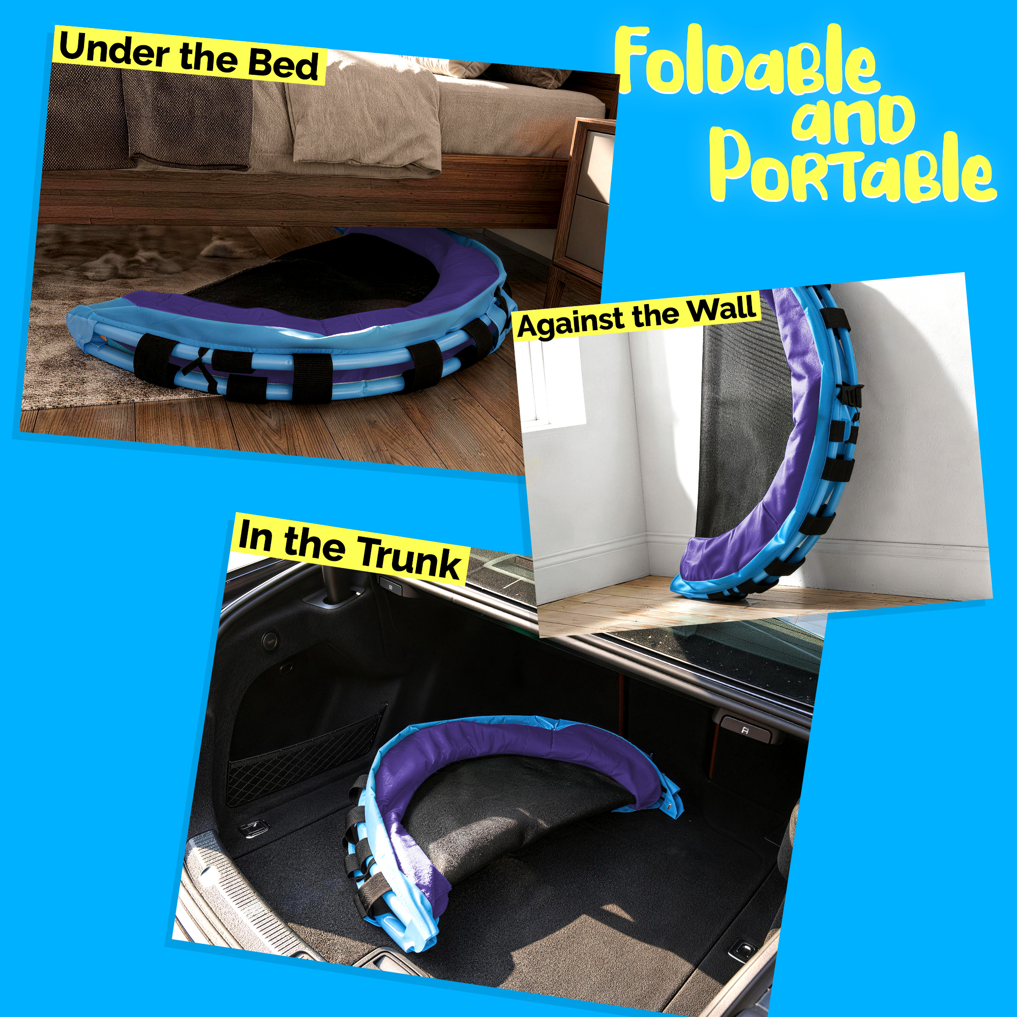 YORIN 36" Trampoline for Kids, 3FT Mini Toddler Trampoline - Image 3