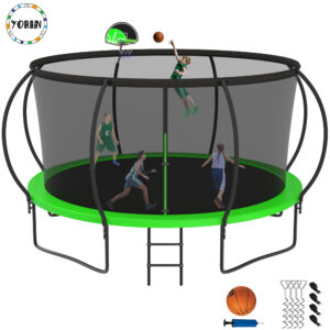 YORIN Trampoline, 14FT 12FT 15FT 16FT Trampoline for Adults and Kids