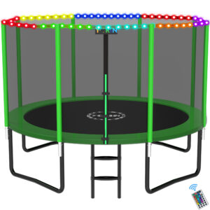 YORIN Trampoline for 5-6 Kids, 12FT 14FT 10FT 8FT Trampoline for Adults