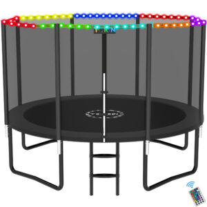 YORIN Trampoline for 5-6 Kids, 12FT 14FT 10FT 8FT Trampoline for Adults