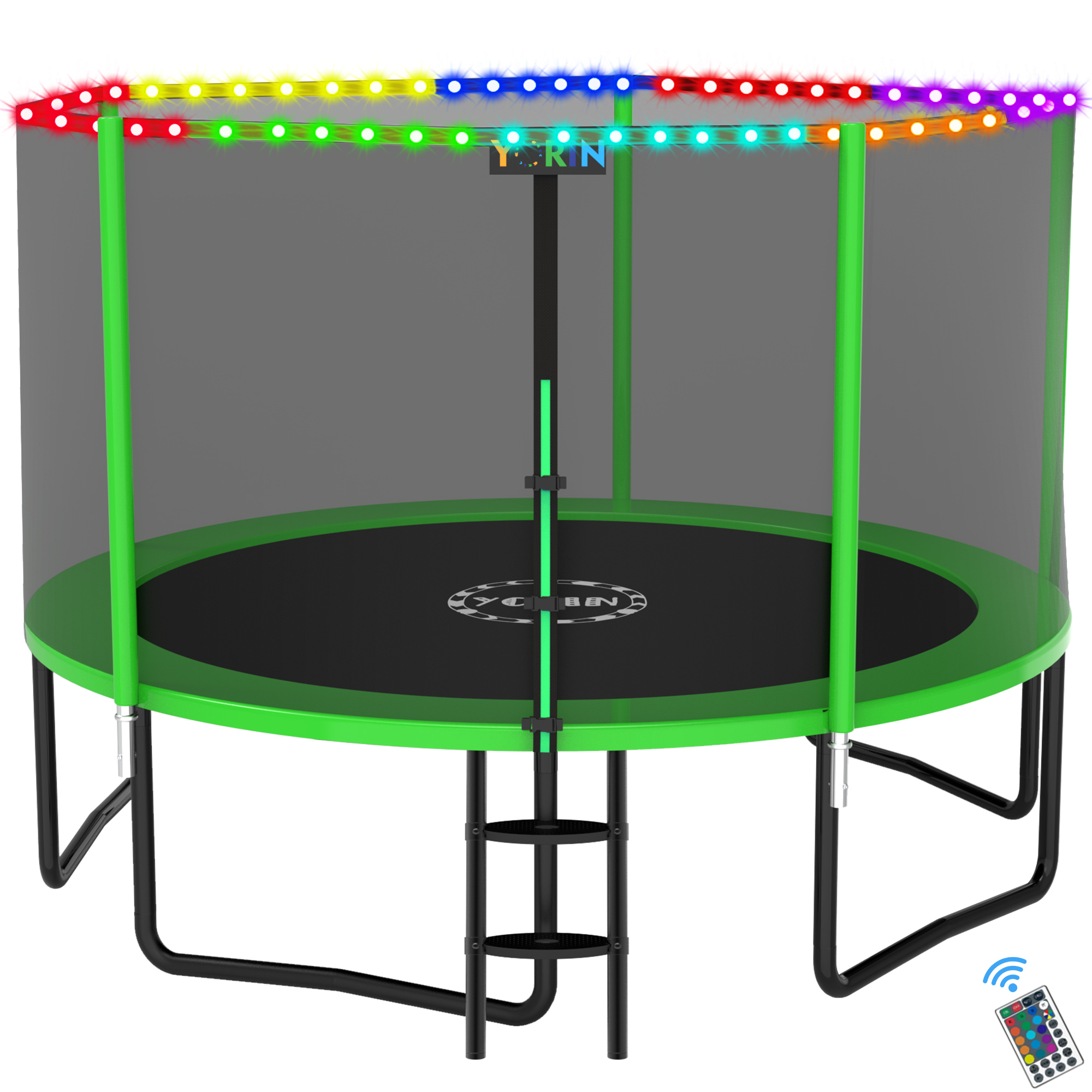 YORIN Trampoline for 6-7 Kids, 14FT 12FT 10FT 8FT Trampoline for Adults