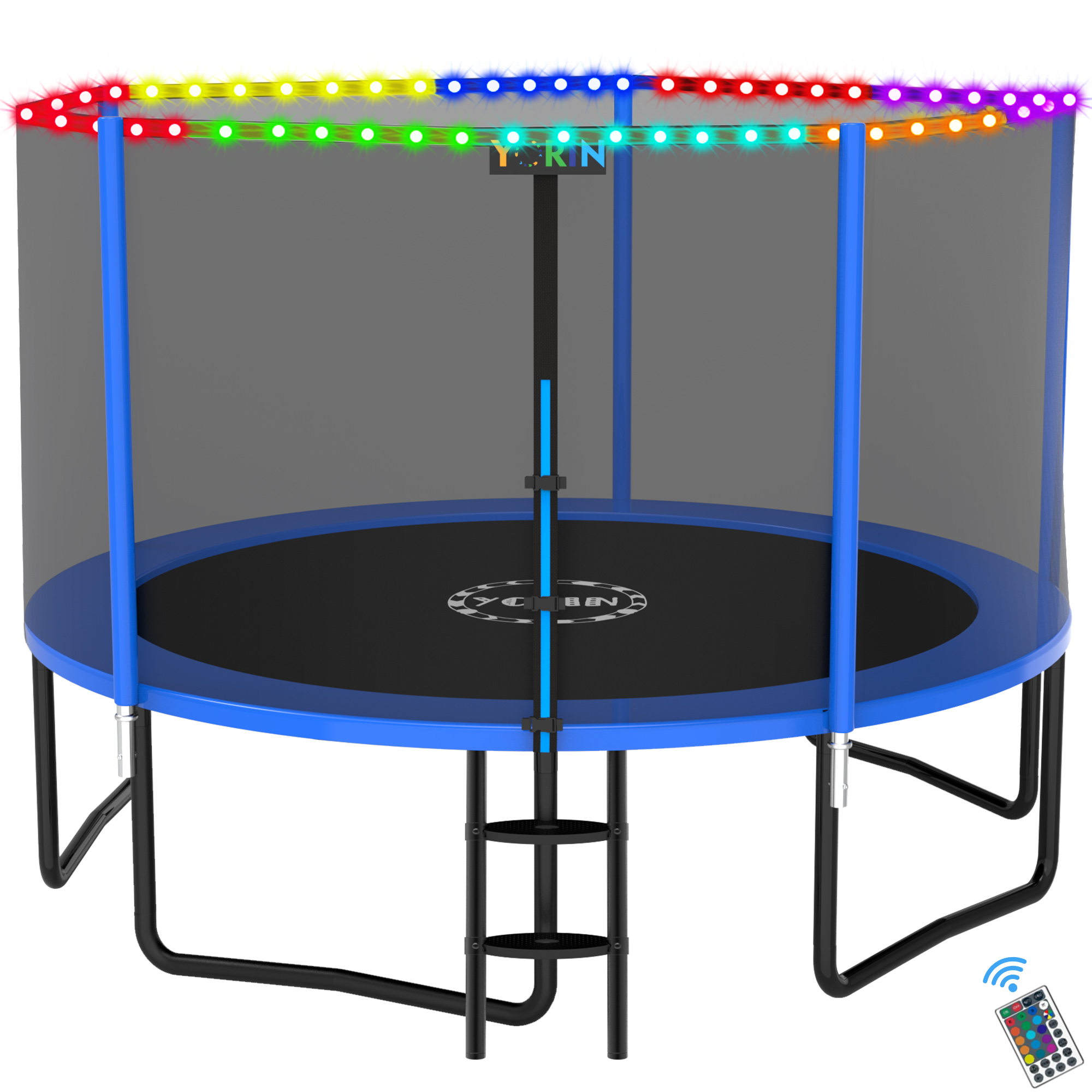 YORIN Trampoline for 6-7 Kids, 14FT 12FT 10FT 8FT Trampoline for Adults