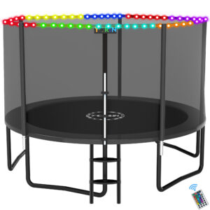YORIN Trampoline for 6-7 Kids, 14FT 12FT 10FT 8FT Trampoline for Adults