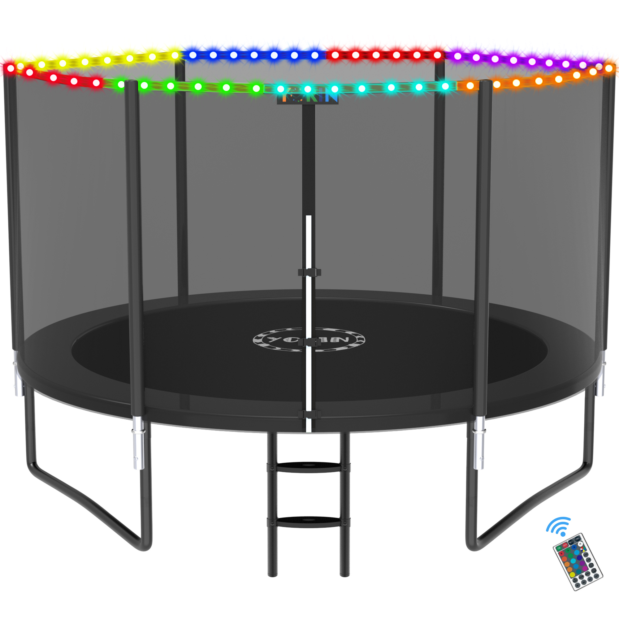 YORIN Trampoline for 2-3 Kids, 8 FT Trampoline for Adults