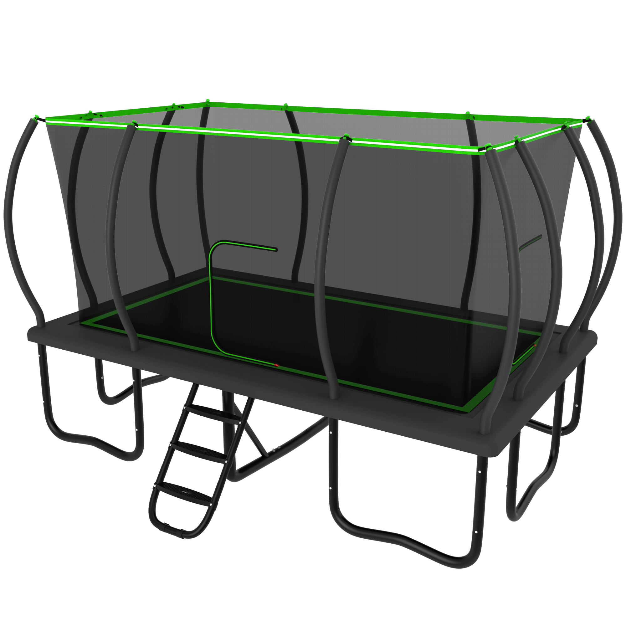YORIN Trampoline, 9FT x 15FT Rectangular Trampoline for Kids Adults, 1800LBS Recreational Large Trampolines