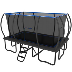 YORIN Trampoline, 10FT x 17FT Rectangular Trampoline for Kids Adults, 2000LBS Recreational Large Trampolines